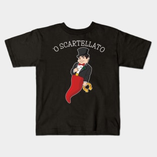 'O Scartellato Italian Amulet Kids T-Shirt